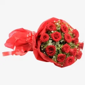 Endless Love 15 Red Rose Flowers Bunch