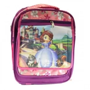 Angel School Bag For Kids ( Dark /Light Pink, 36 cm)
